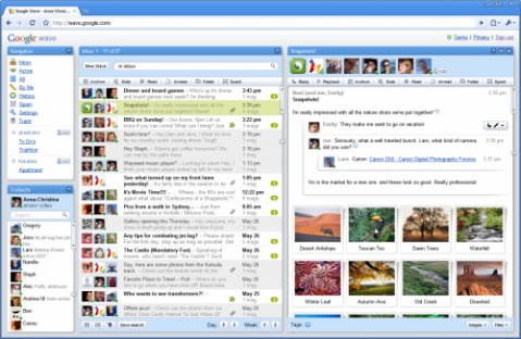 Google Wave en action